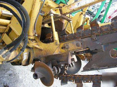 Vermeer V4150A ride on, 1998,only 503 hours,side shift