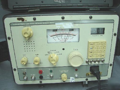 Wavetek 450D network analysis meter