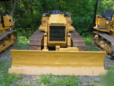 1989 mitsubishi BD2G dozer bulldozer 6 way blade nice