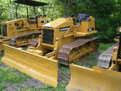 1989 mitsubishi BD2G dozer bulldozer 6 way blade nice