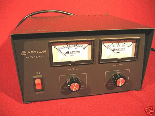 Astron vls-10M dc power supply 28V @ 10AMP max 