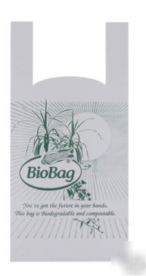 Eco bio compostable biodegradable plastic shopping bags