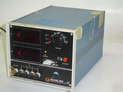 Esi 475 precision capacitance meter