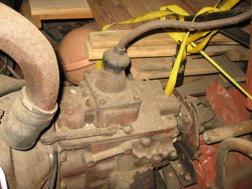 Ford 4 cyl industrial diesel engine , used , runs good