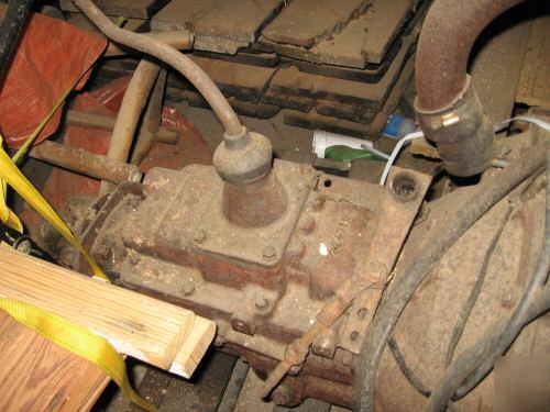 Ford 4 cyl industrial diesel engine , used , runs good