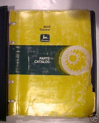 John deere 4840 tractor parts catalog