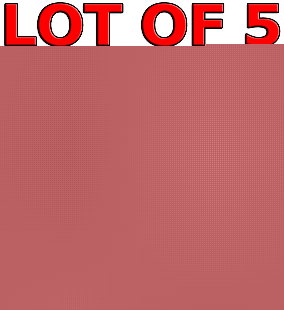 Lot 5 symbol LS4005I-I100 barcode laser scanner reader