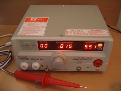 New 5KV ac/dc hipot/high voltage tester,insulation