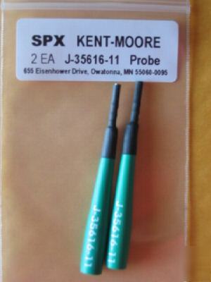 Otc j-35616-11 female delphi test probe set kent moore 