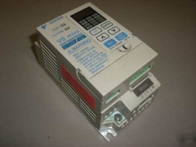 Yaskawa vs-mini digital inverter cimr-xcbe w/ jvop-120