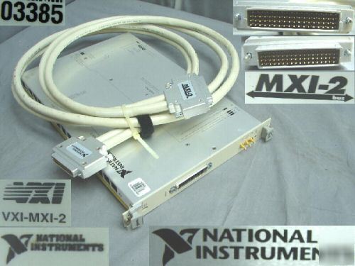 National instruments vxi-mxi-2 bus interface extender