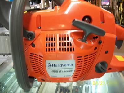 New husqvarna 455 rancher chainsaw 20