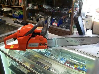 New husqvarna 455 rancher chainsaw 20