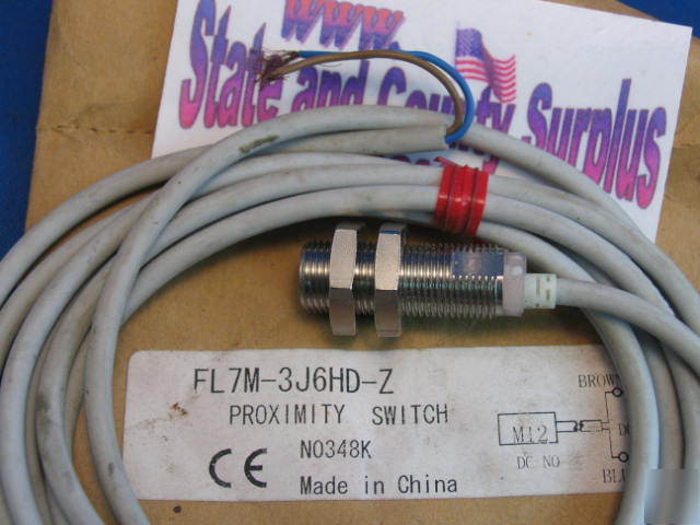 New yamatake FL7M-3J6HD-z proximity switch N0348K 