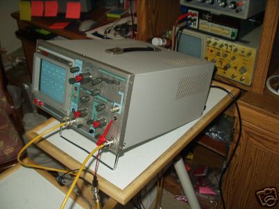 Oscilloscope..eico 482 (2) ch calibrated/operational